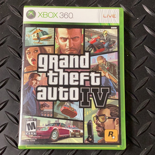 Grand Theft Auto 4 - Xb360 - Used