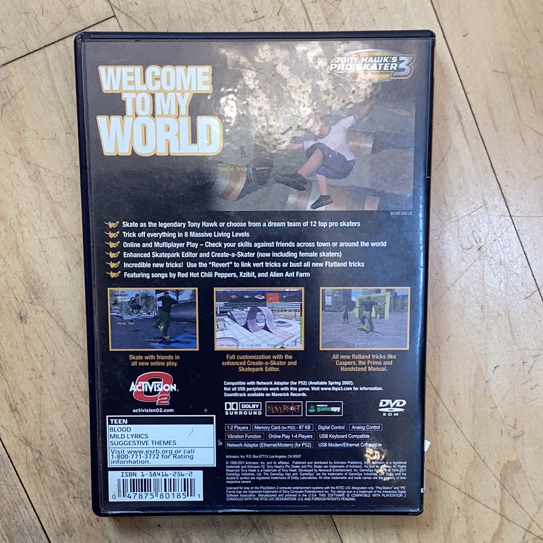 Tony Hawk’s Pro Skater 3 - PS2 - Used