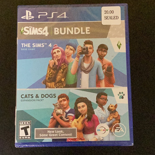 The Sims 4 Bundle Cats and Dogs - PS4 Game - New