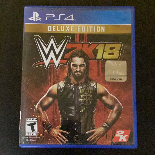 WWE 2K18 Deluxe Edition - PS4 Game - Used