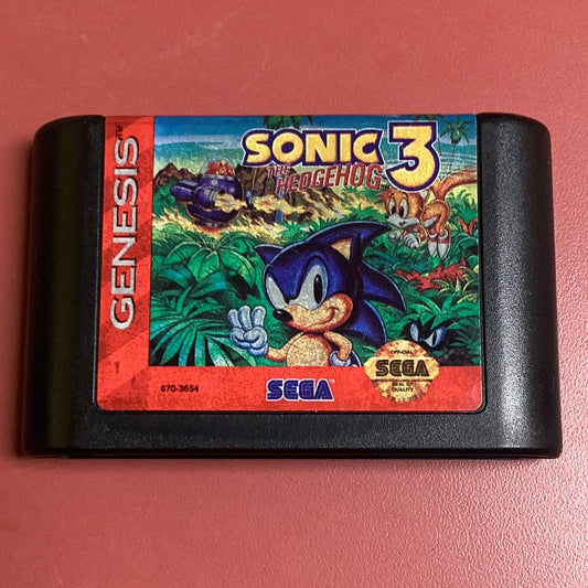 Sonic the Hedgehog 3 - Genesis - Used