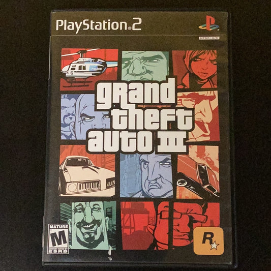 Grand Theft Auto III - PS2 Game - Used