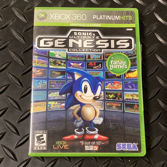 Sonic’s ultimate Genesis Collection (Platinum Hits) - Xb360 - Used