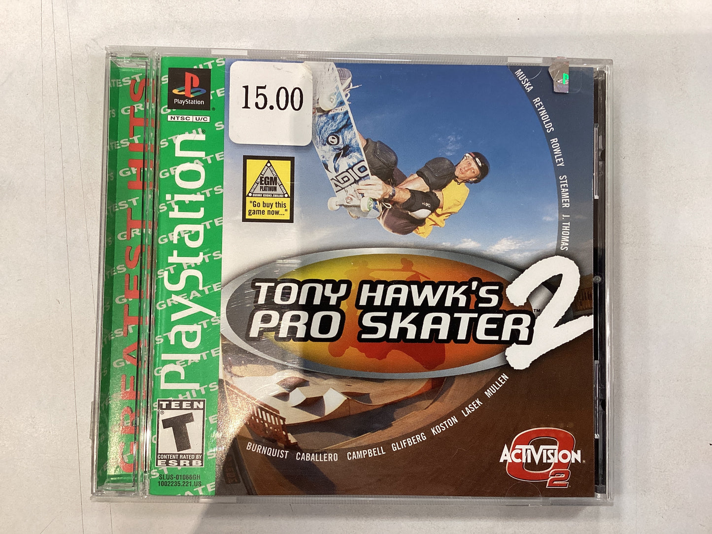 Tony Hawk’s Pro Skater 2 - PS1- Used