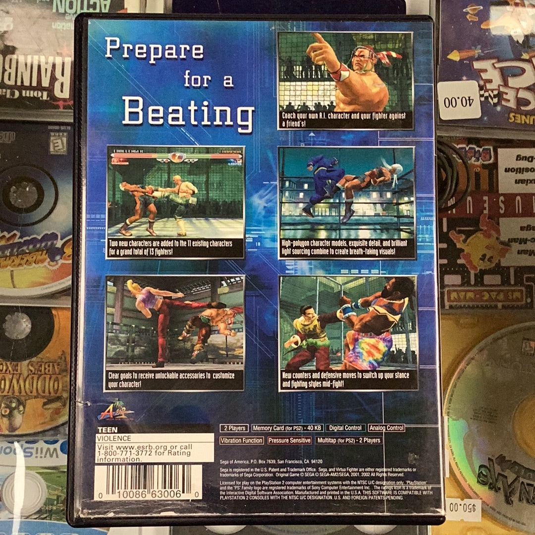 Virtua Fighter 4 - PS2 Game - Used