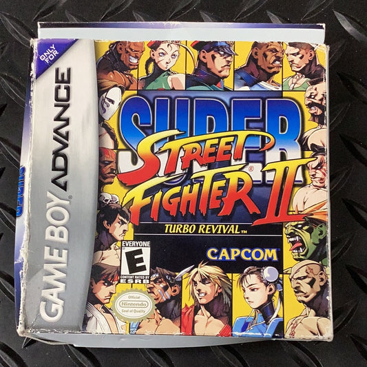 Super Street Fighter 2 Turbo Revival - GBA - Used