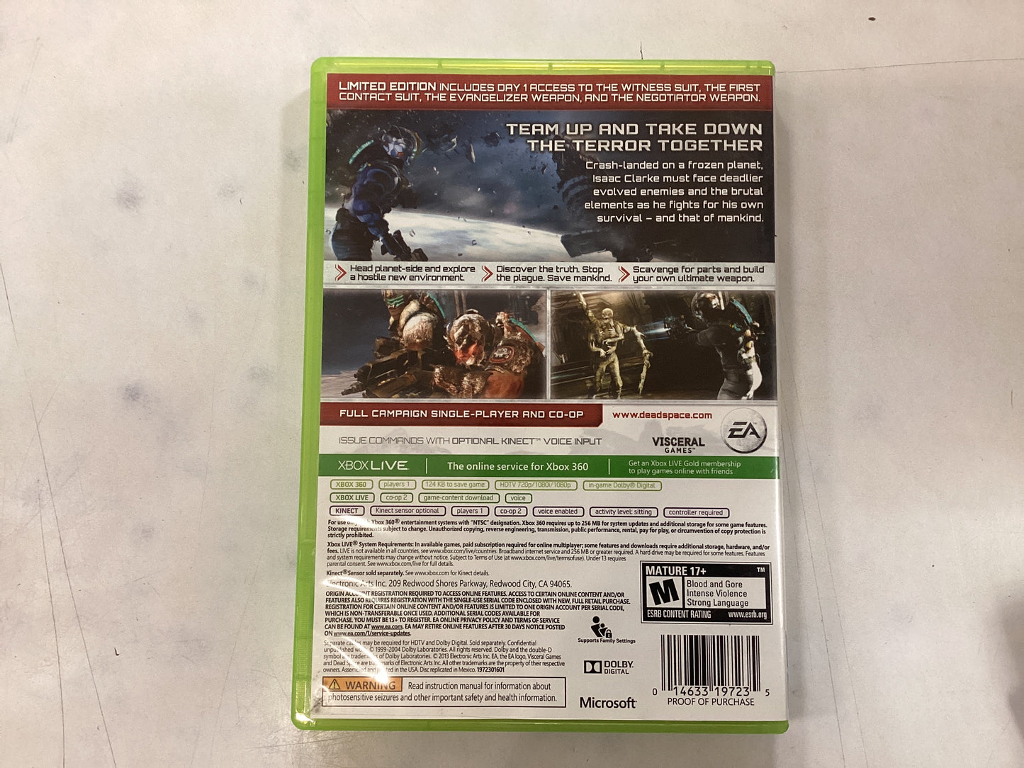 Dead Space 3 - Xb360 - Used