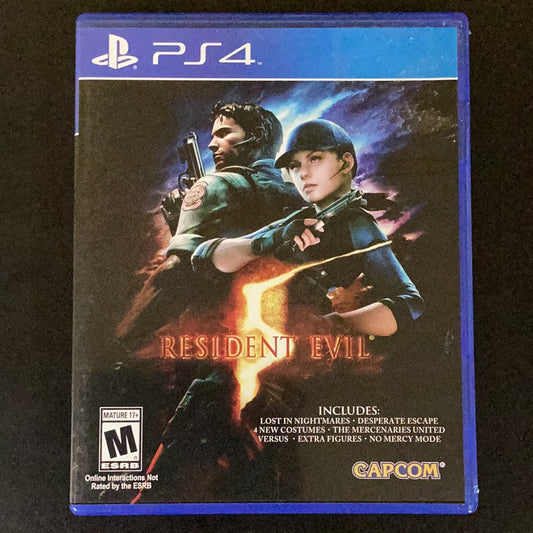 Resident Evil 5 - PS4 Game - Used