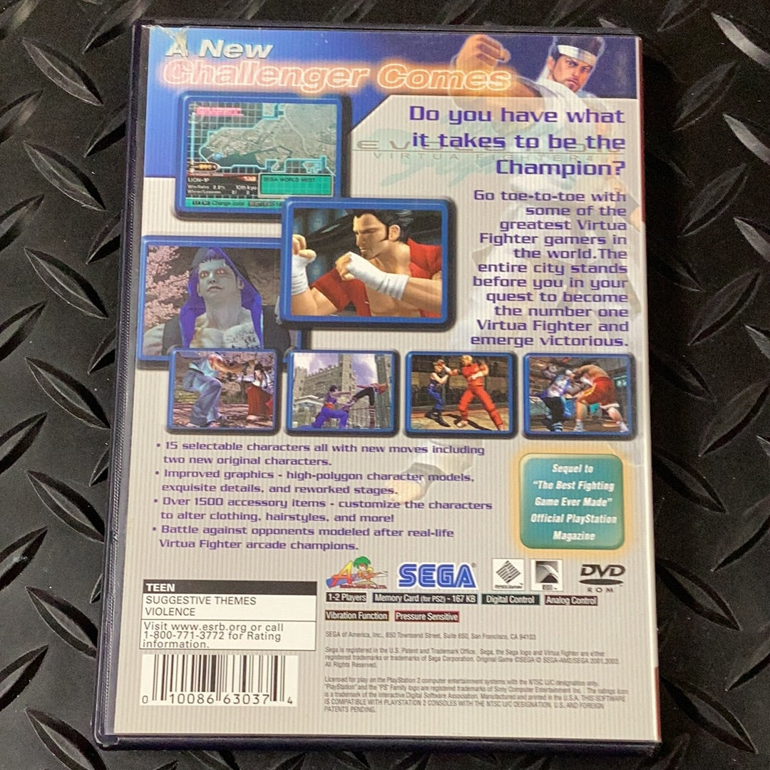 Virtua Fighter 4 Evolution (Greatest Hits) - PS2 Game - Used