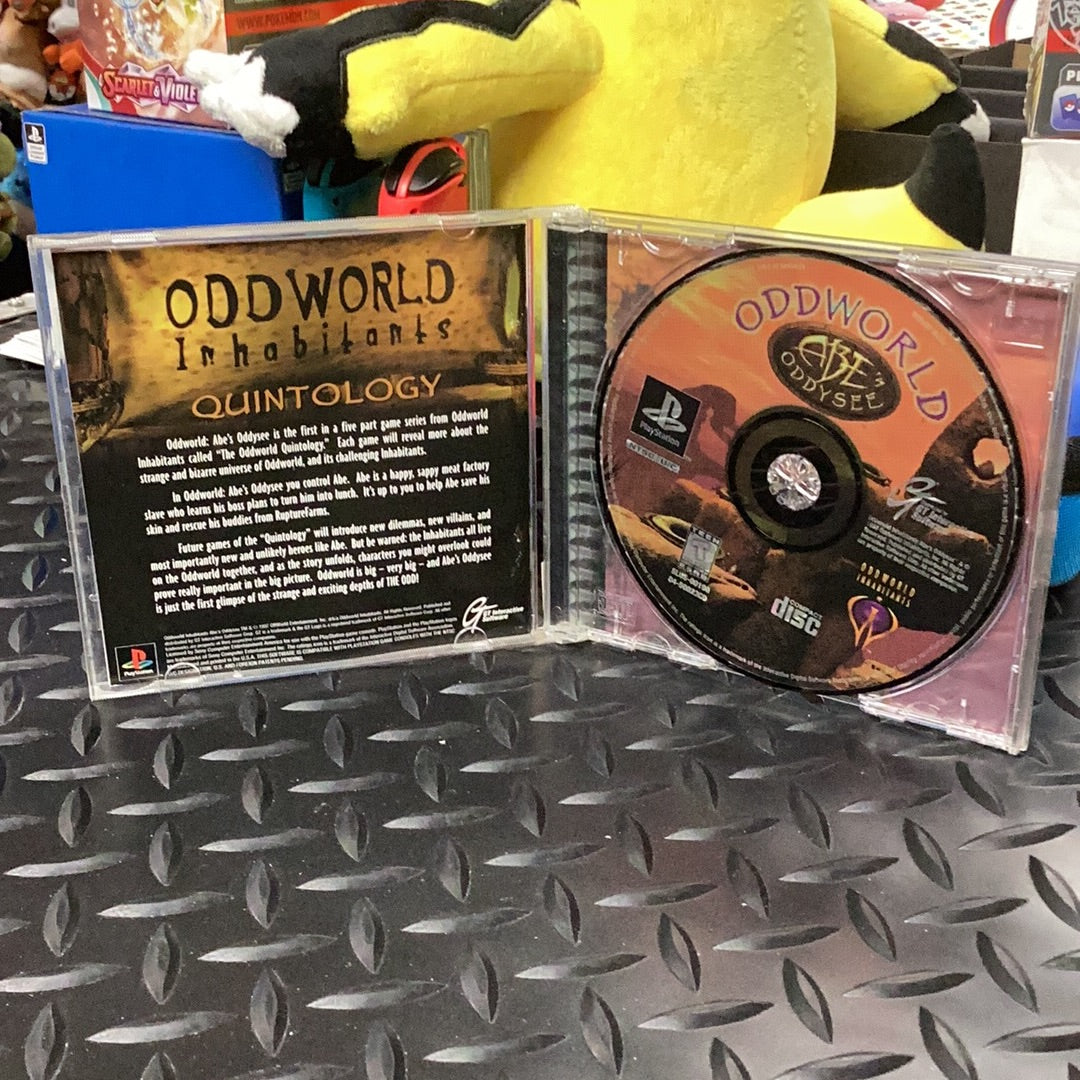 Oddworld Abe’s Oddysee - PS1 Game - Used