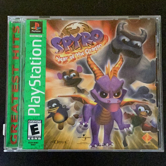 Spyro Year of the Dragon - PS1 Game - Used