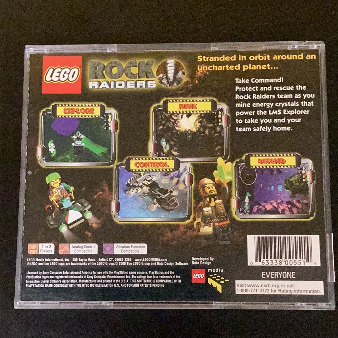 Lego Rock Raiders - PS1 Game - Used