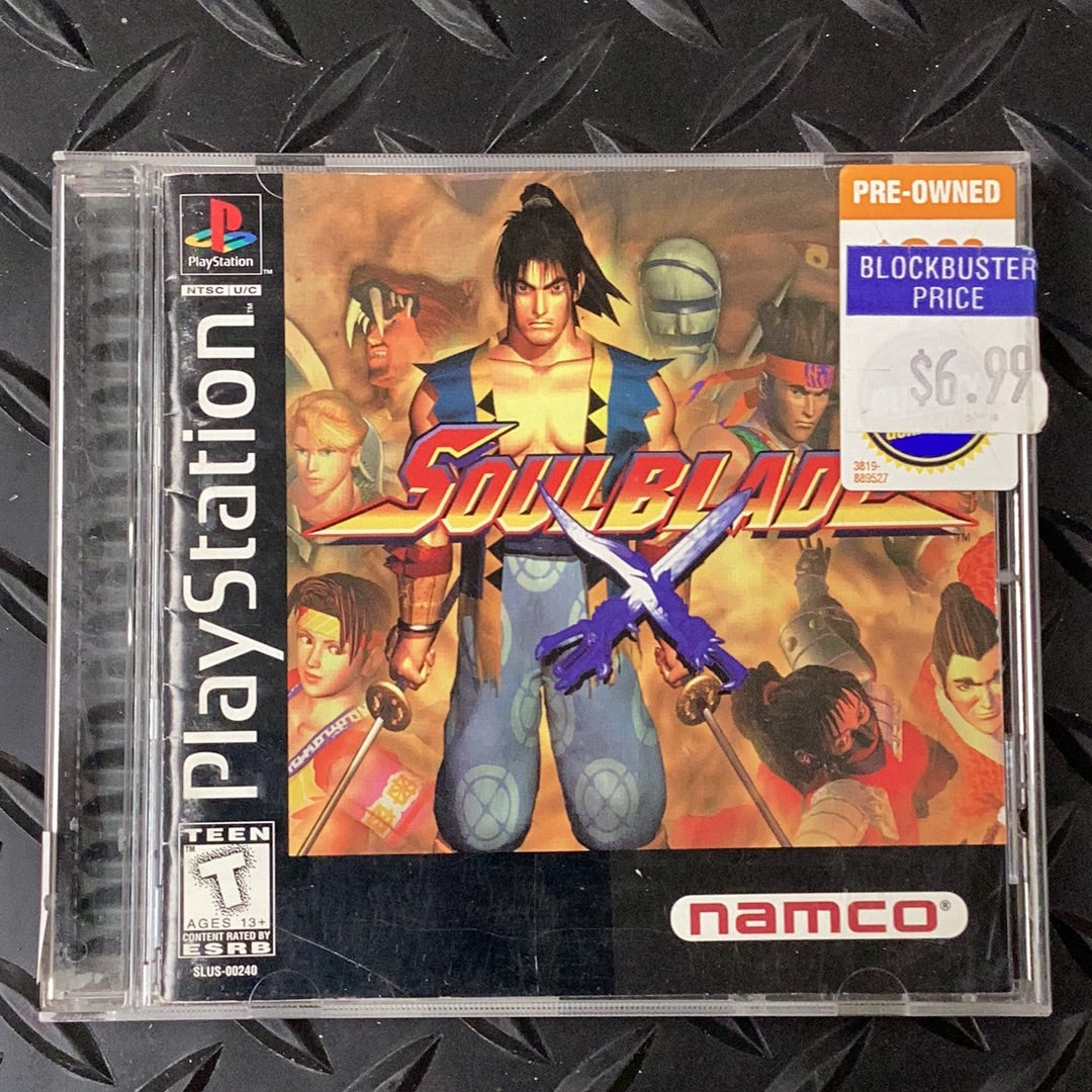 Soulblade - PS1 Game - Used