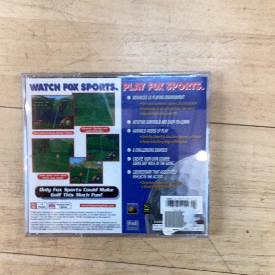 Fox Sports Golf 99 - PS1 - Used
