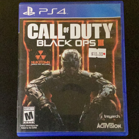 Call of Duty Black Ops 3 - PS4 Game - Used