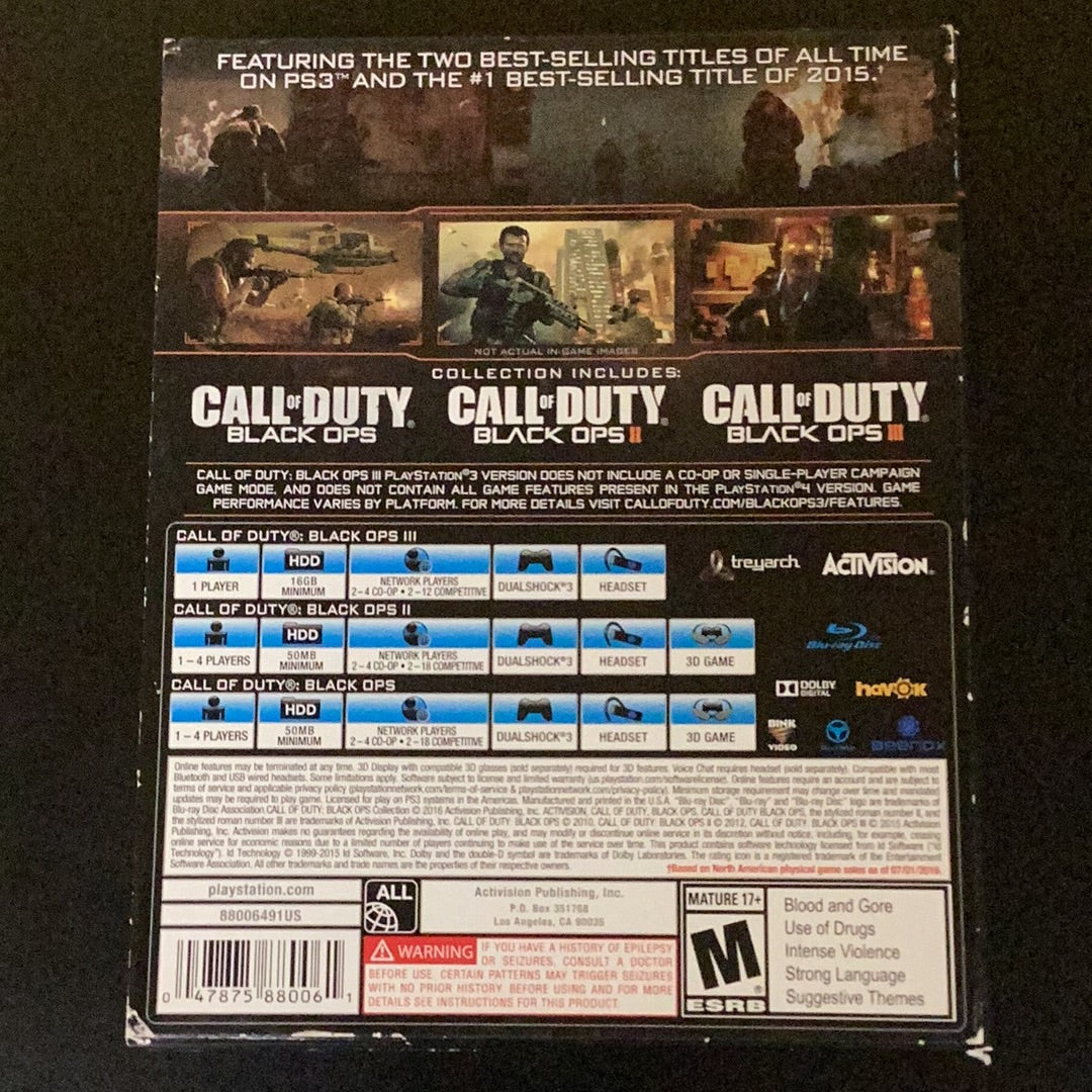 Call of Duty Black Ops Collection - PS3 Game - Used