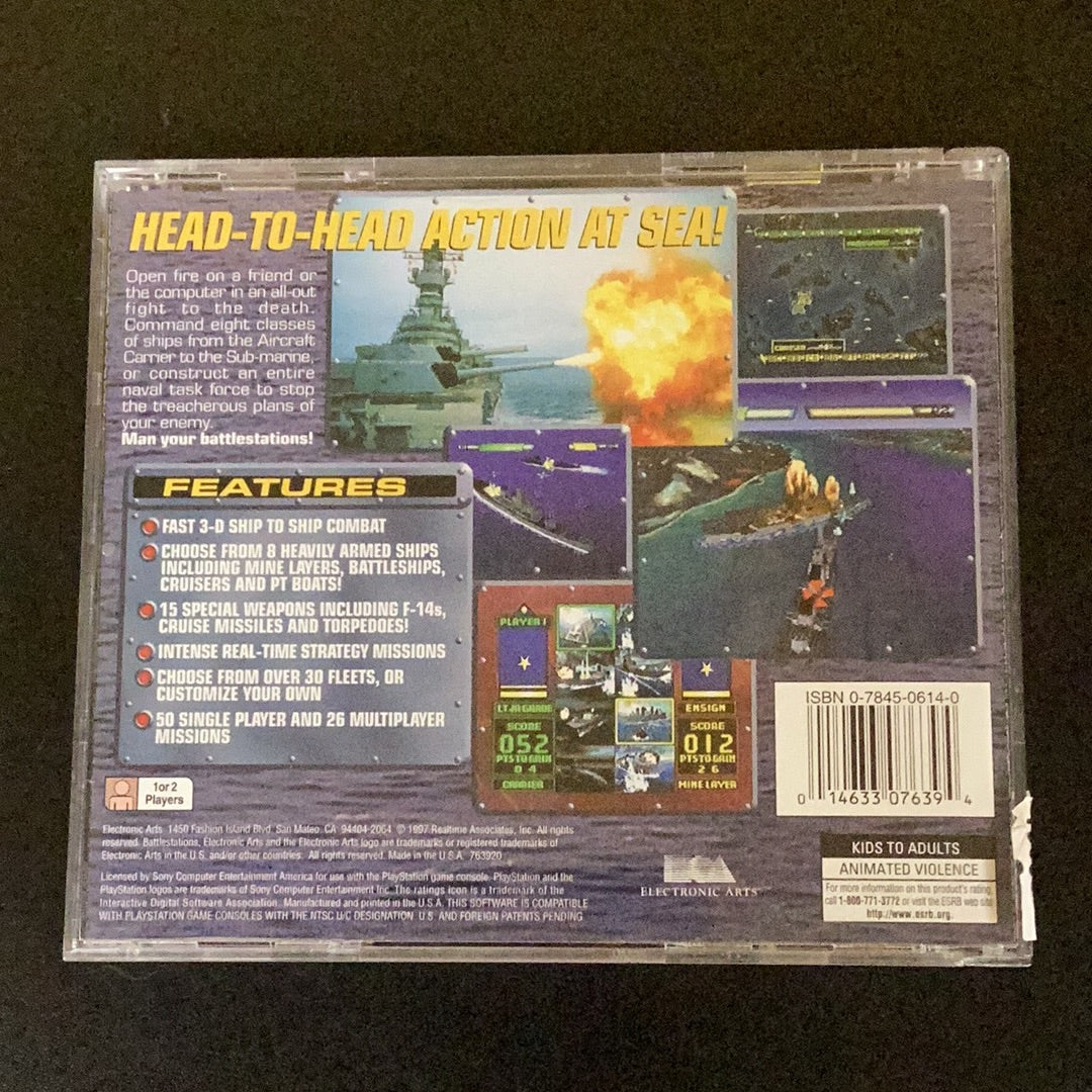 Battlestations - PS1 Game - Used