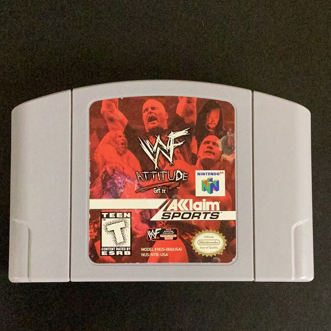 WWF Attitude - N64 - Used