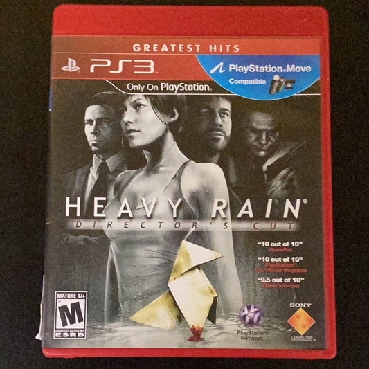 Heavy Rain Directors Cut (Greatest hits) - PS3 Game - Used