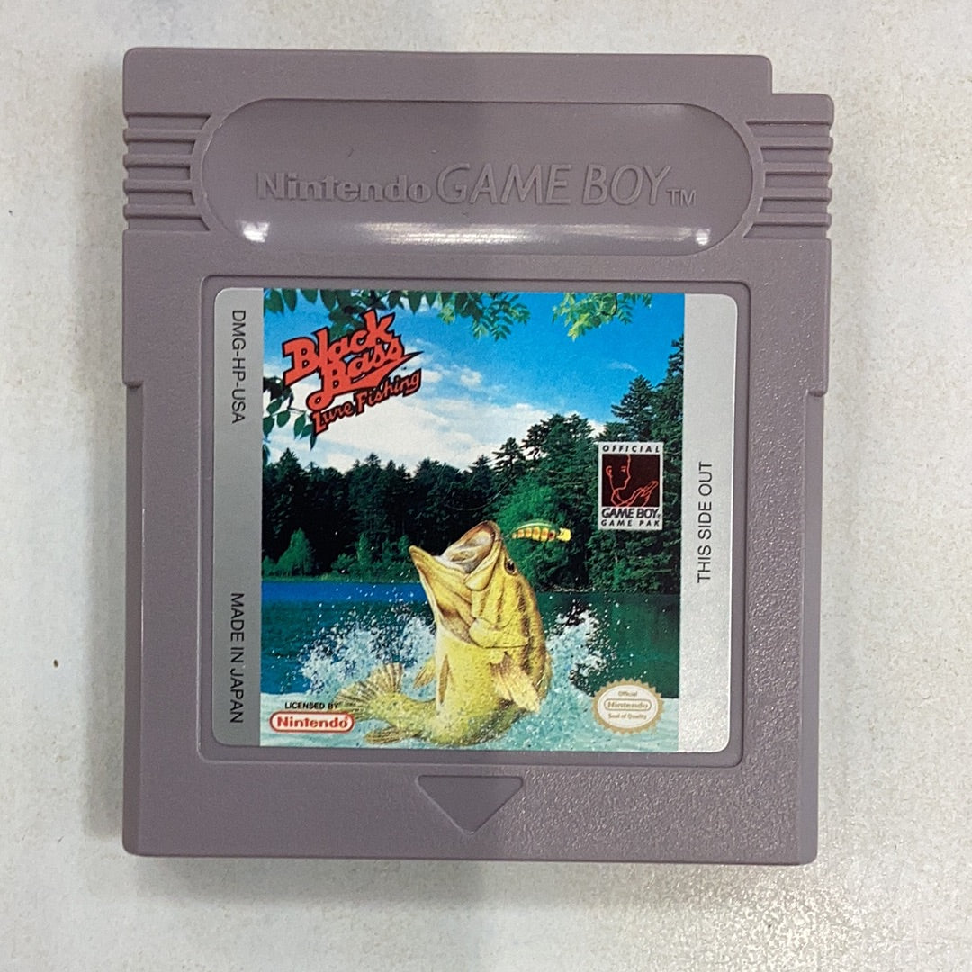 Black Bass Lure Fishing - Gameboy - Used