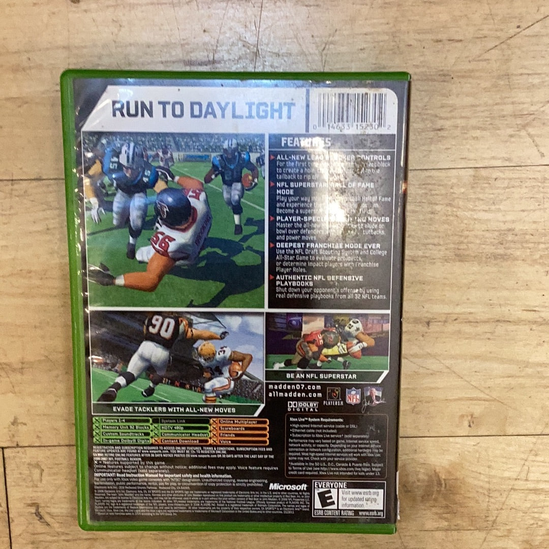 Madden 07 - Xbox - Used