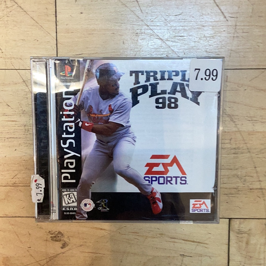 Triple Play 98 - PS1 - Used