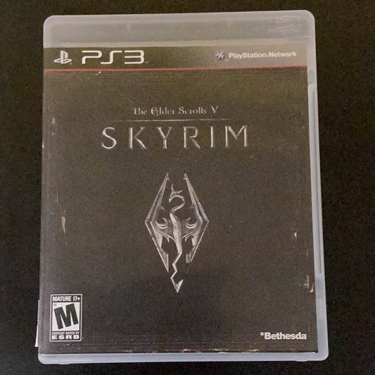 The Elder Scrolls V Skyrim - PS3 Game - Used