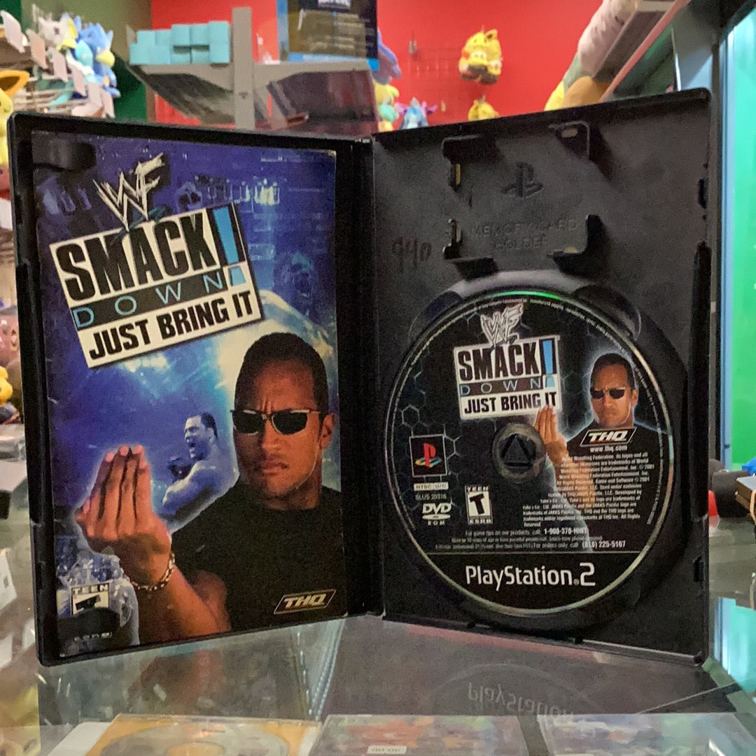 WWE Smackdown Just Bring It - PS2 Game - Used