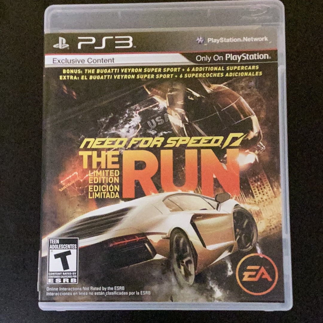 Need for Speed The Run - PS3 - Used