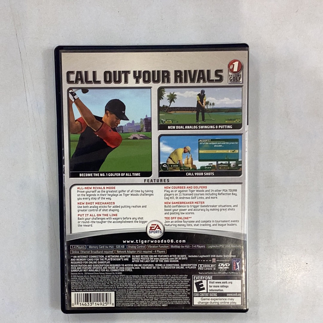 Tiger Woods PGA Tour 06 - PS2 - Used