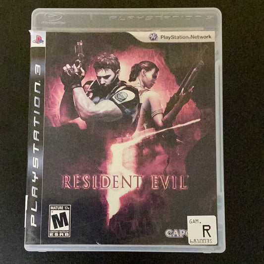 Resident Evil 5 - PS3 Game - Used