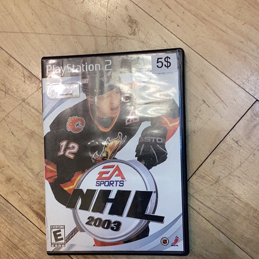NHL 2003 - PS2 - Used
