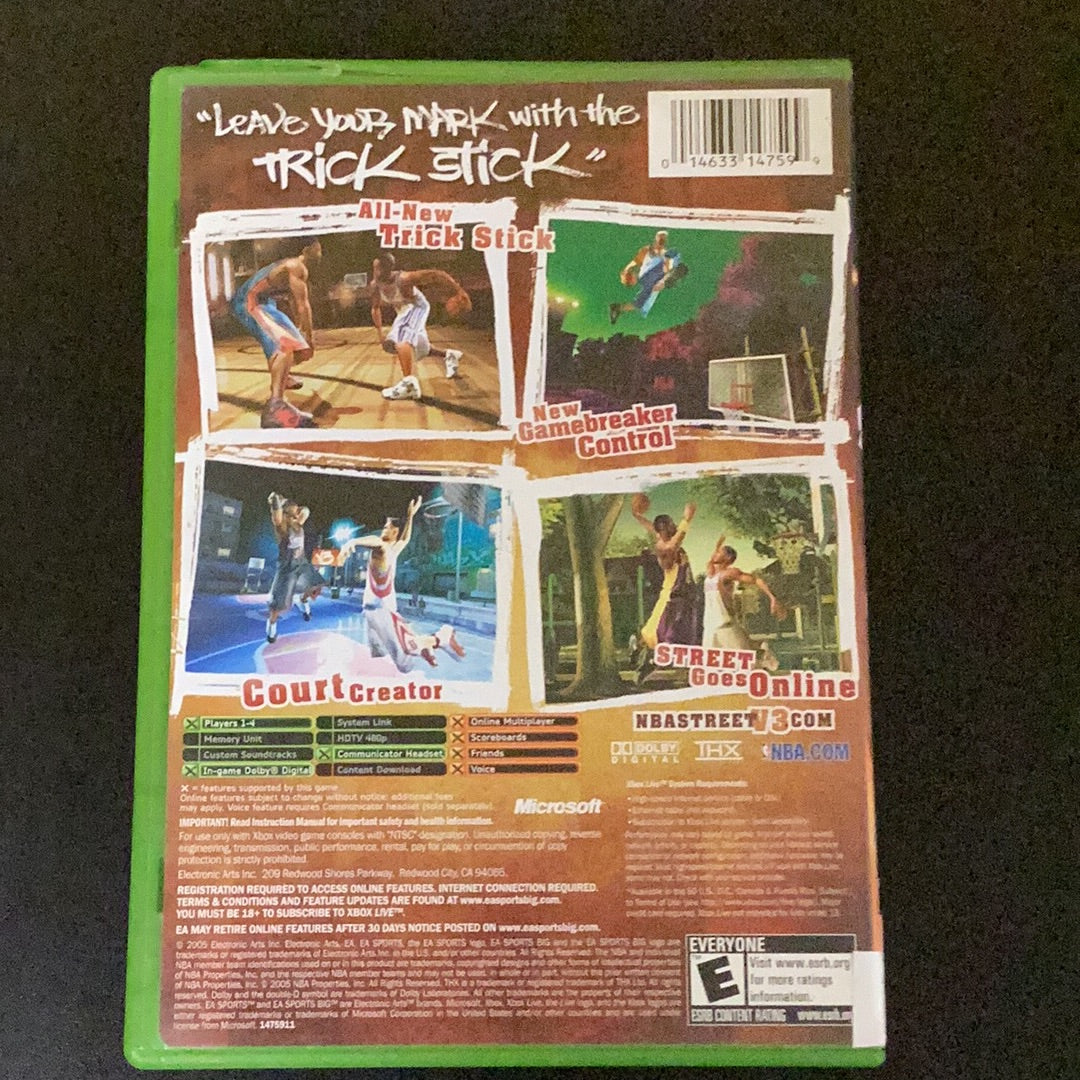 NBA Street V3 - Xbox - Used