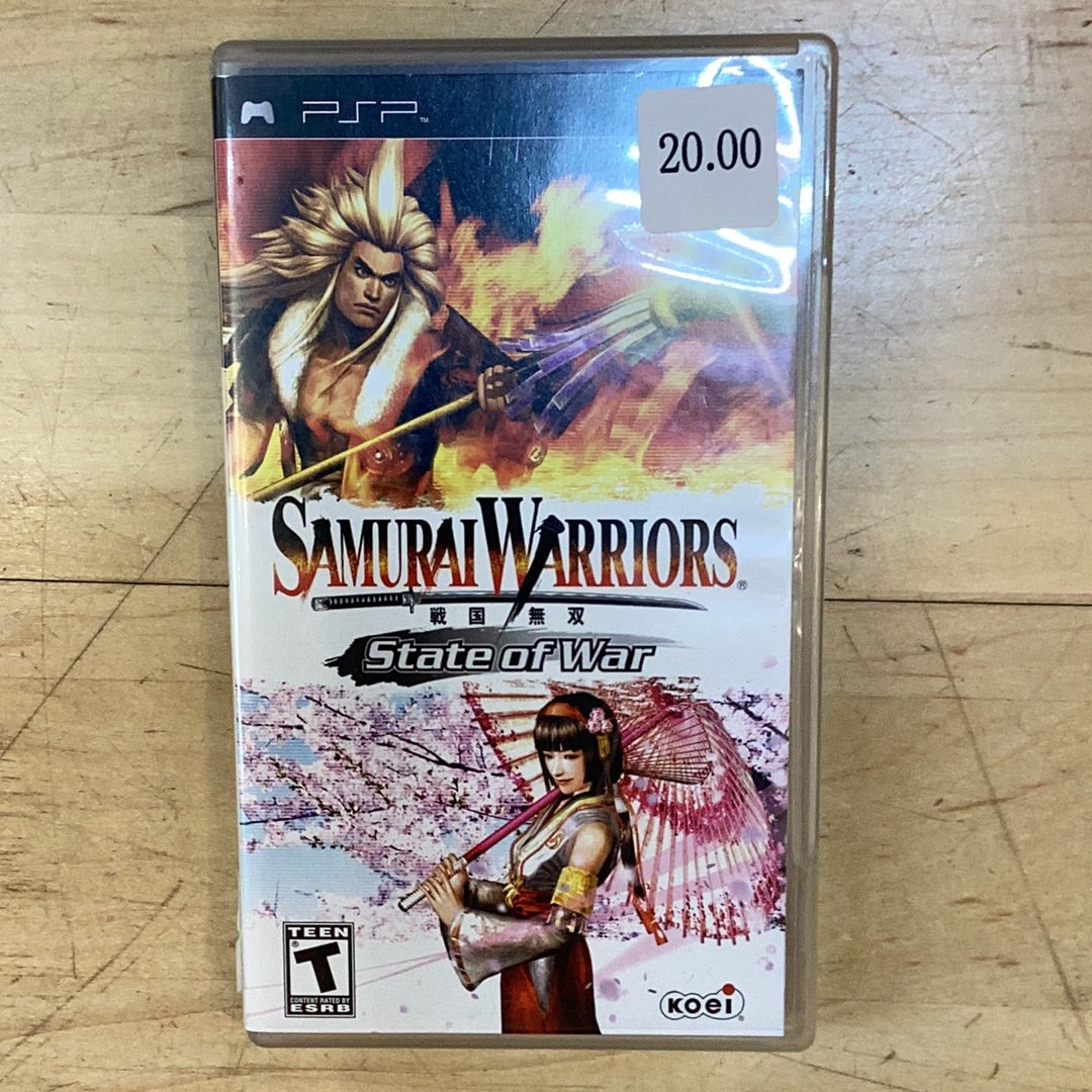 Samurai Warriors State of War - PSP - Used