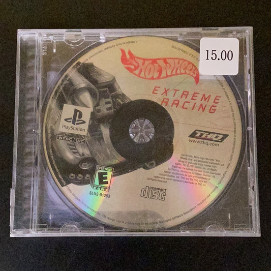 Hot wheels extreme racing - PS1 Game - Used