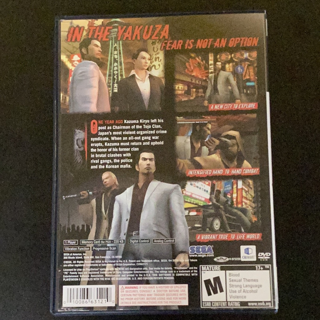 Yakuza 2 - PS2 Game - Used