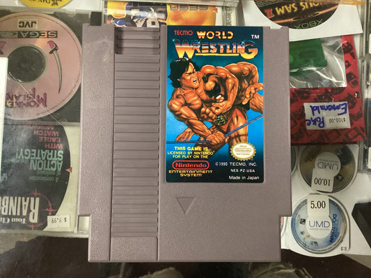 Tecmo World Wrestling - NES - Used