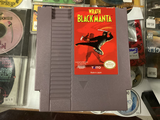 Wrath of the Black Manta - NES - Used