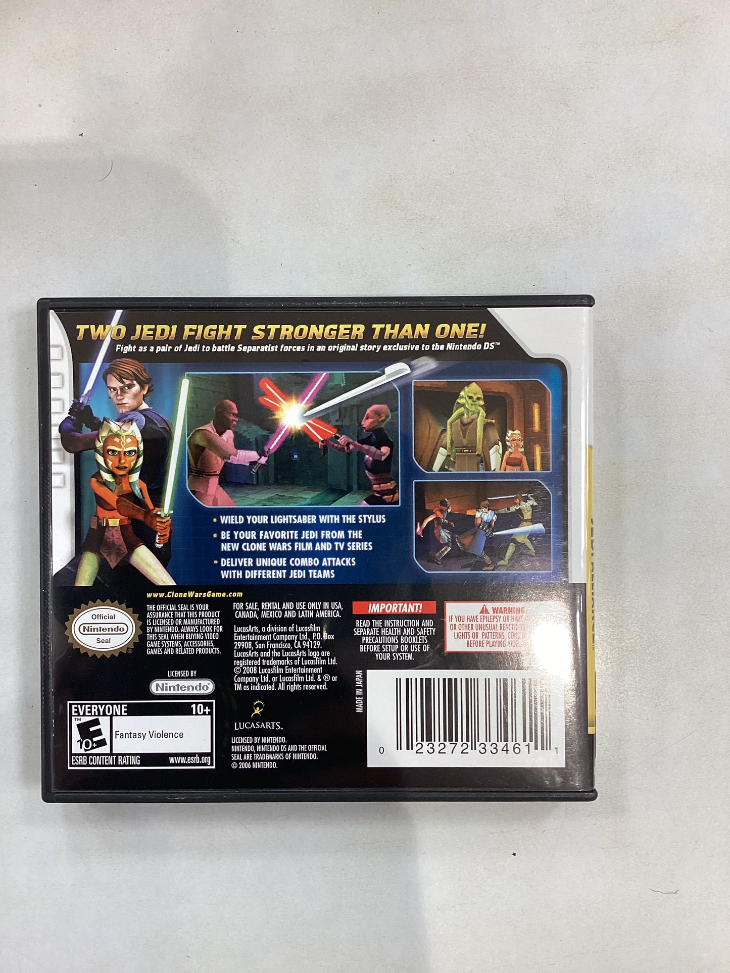 Star Wars The Clone Wars - DS - Used