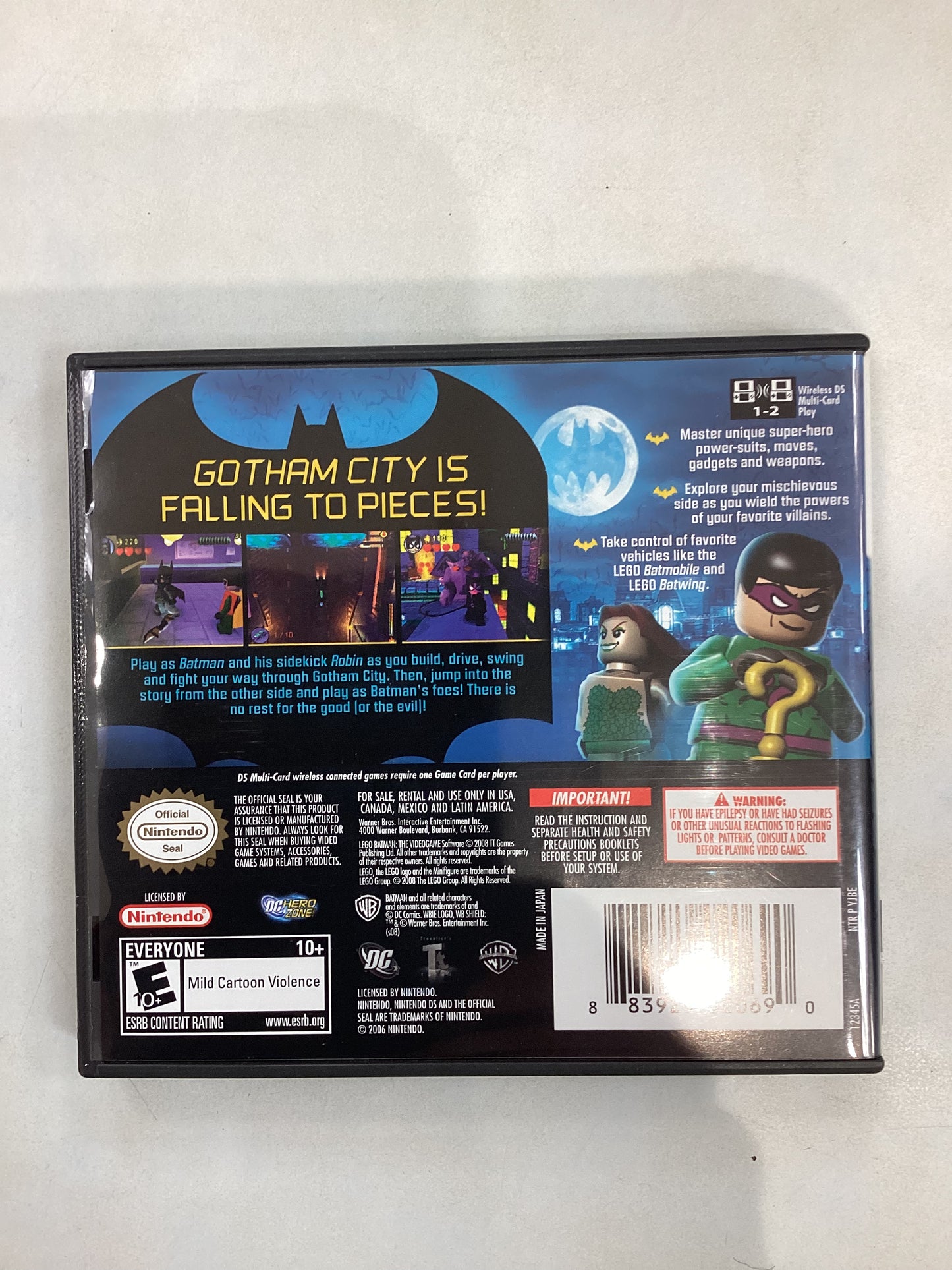 Lego Batman The Videogame - DS - Used