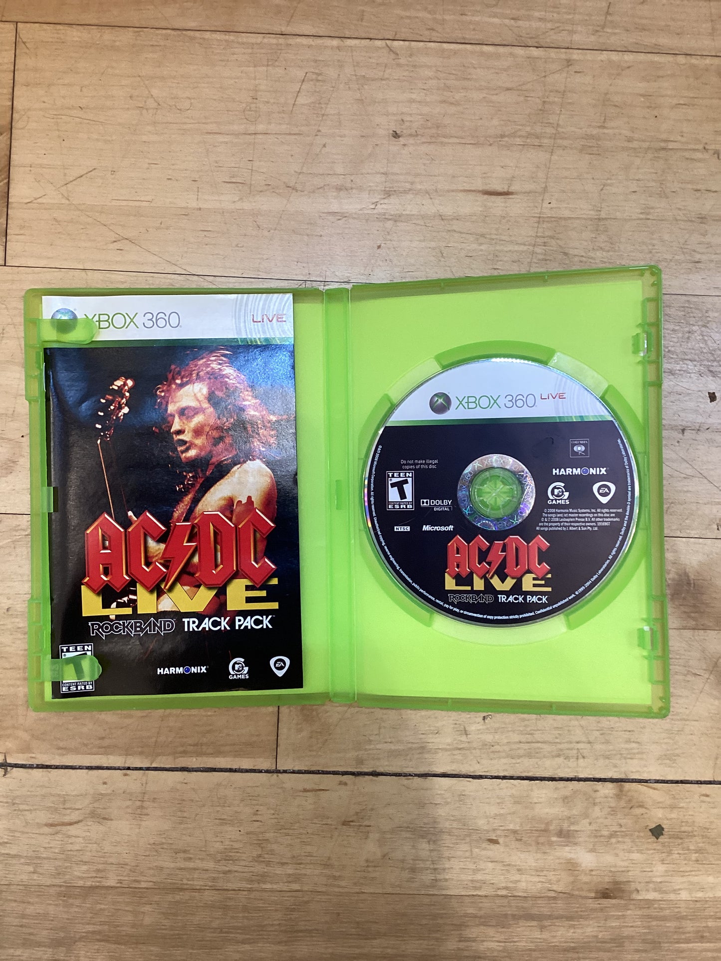 AC/DC Live Rock Band Track Pack - Xbox 360 - Used