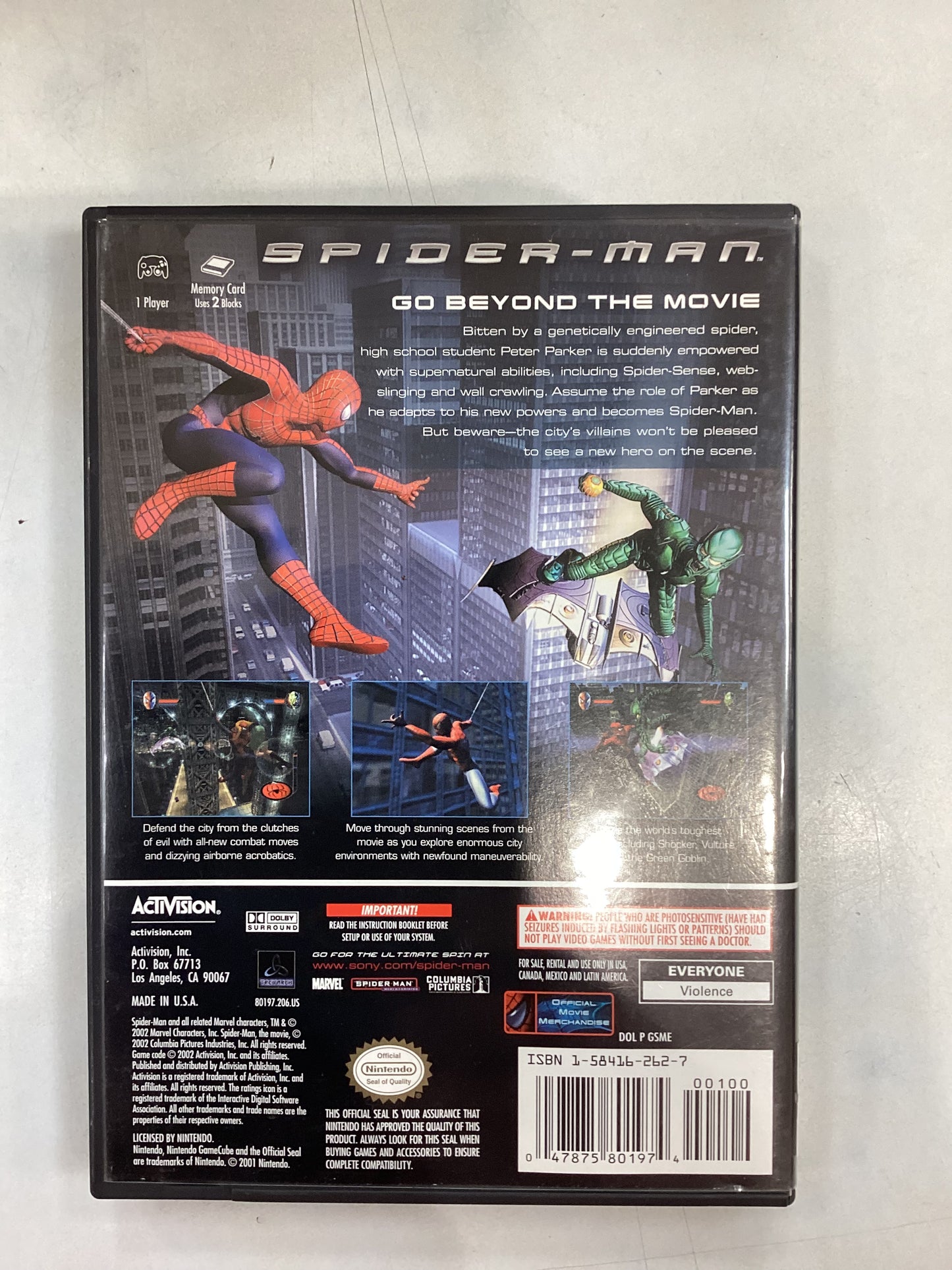 Spiderman - Gamecube - Used