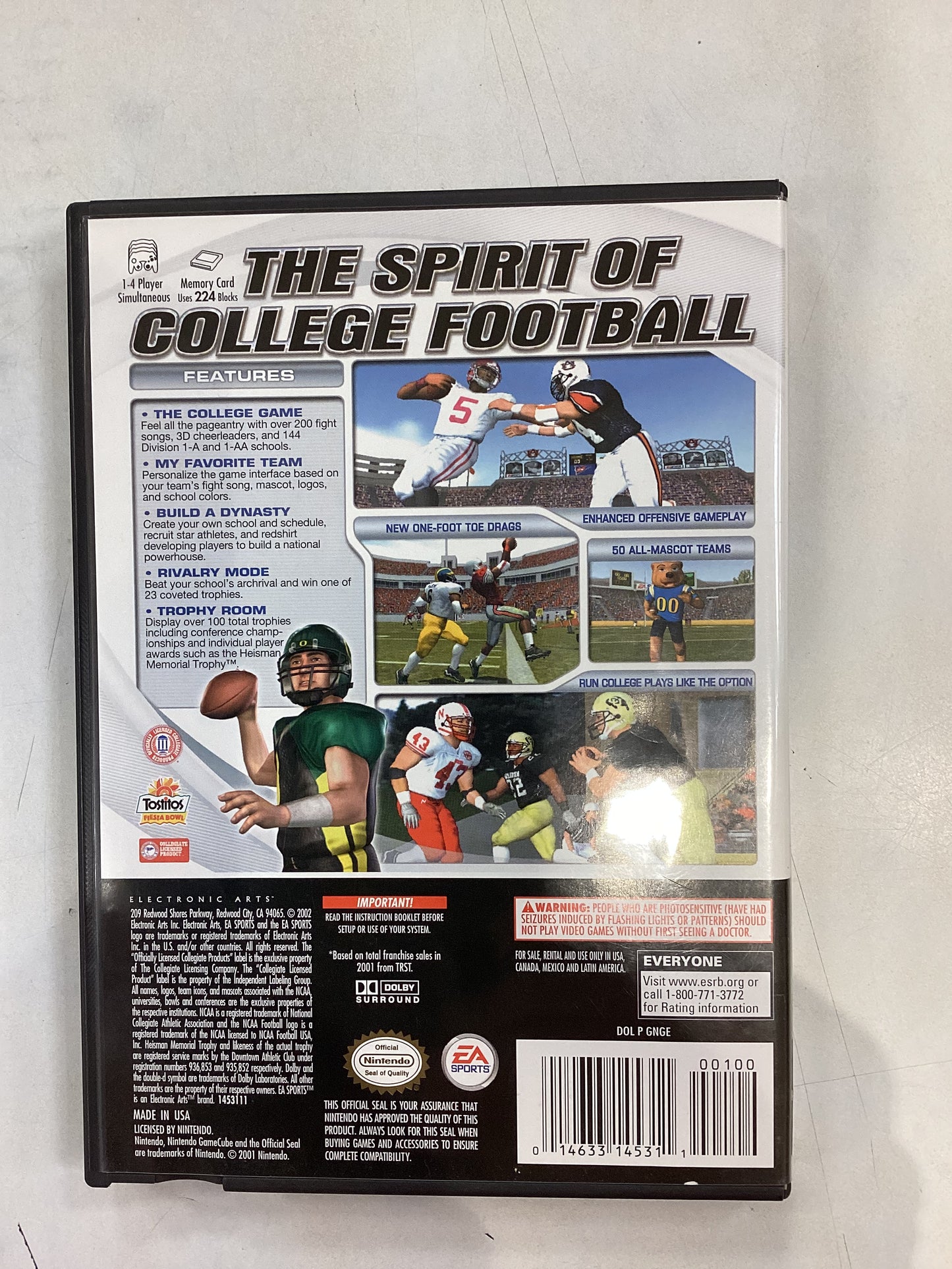 NCAA Football 2003 - Gamecube - Used