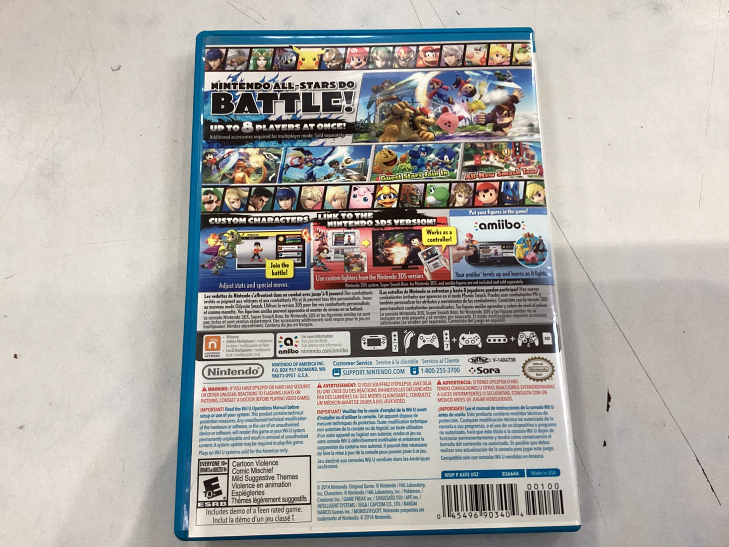 Super Smash Bros -Wii U- Used