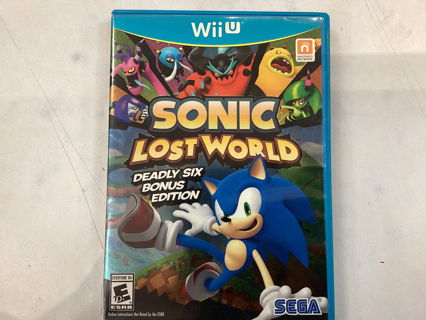 Sonic Lost World -Wii U- Used