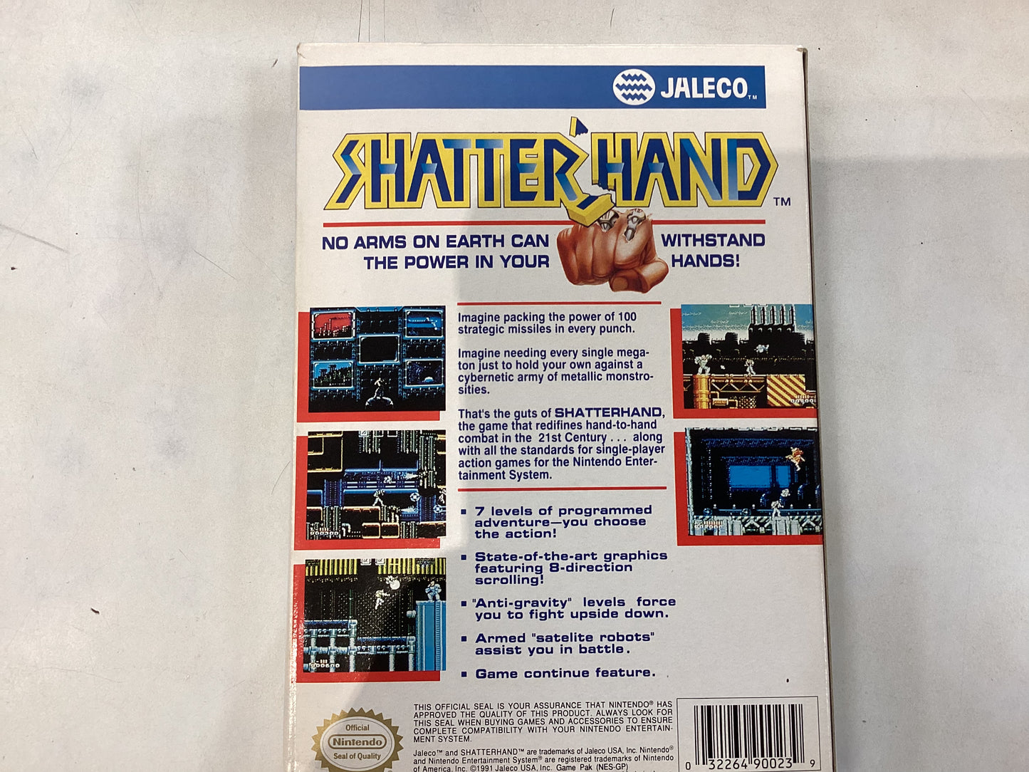 Shatter Hand -NES- Used