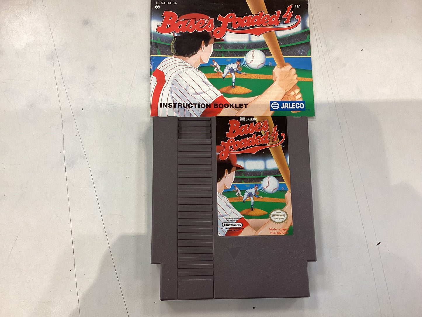 Bases Loaded 4 -NES- Used