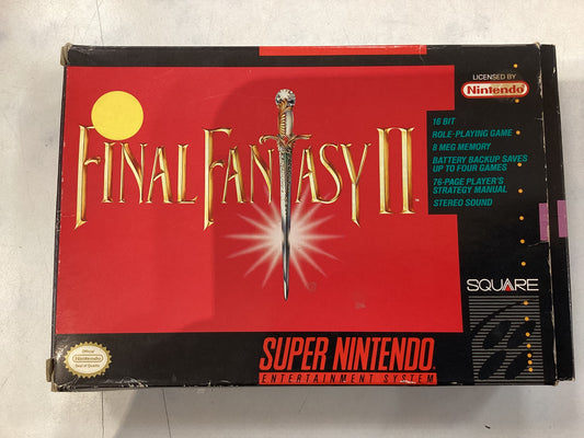 Final Fantasy II -SNES- Used
