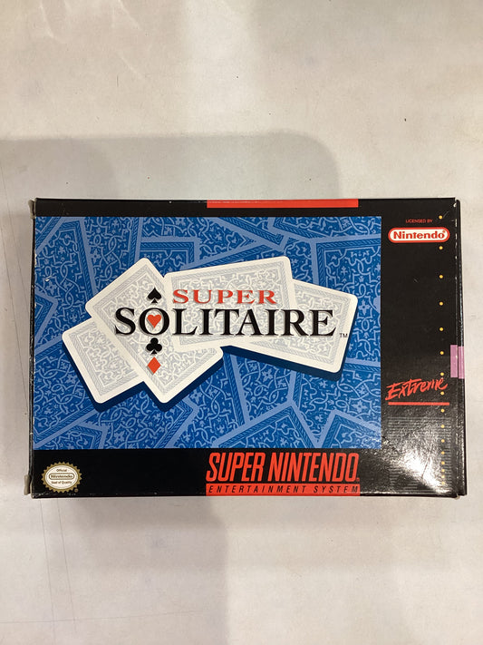 Super Solitaire - SNES - Used