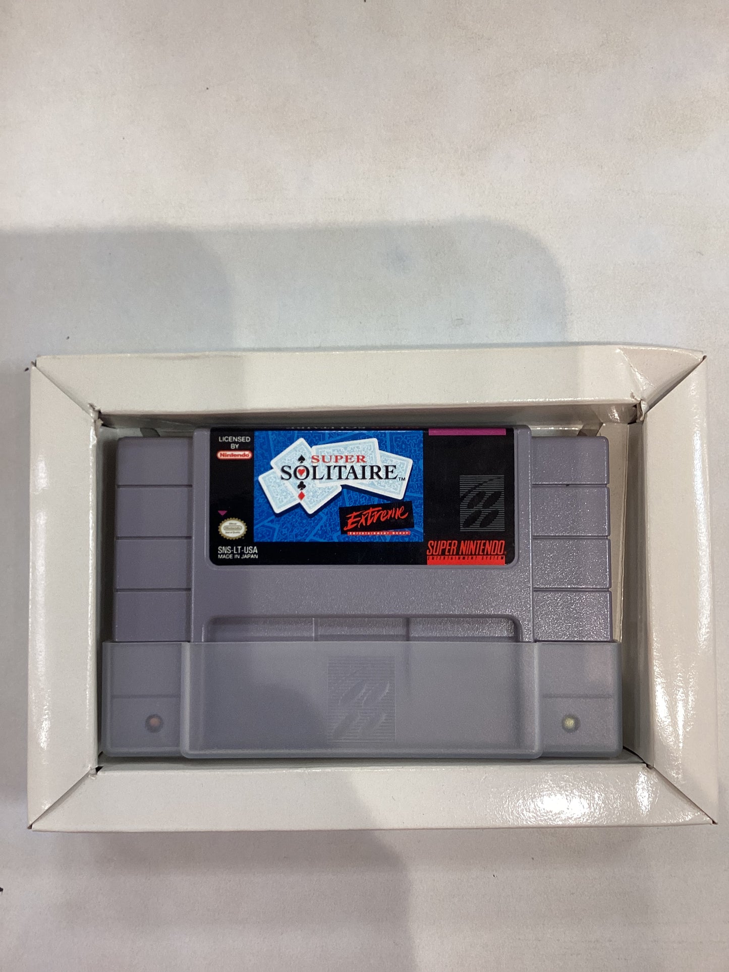 Super Solitaire - SNES - Used